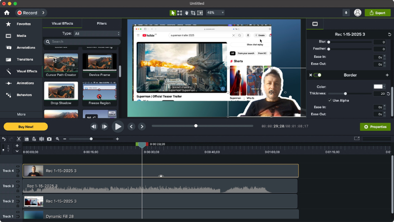 Camtasia 2019: Phần Mềm Quay Màn Hình và Chỉnh Sửa Video Chuyên Nghiệp